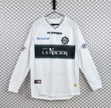 2002 Club Olimpia Home Long Sleeve Retro Soccer Jersey