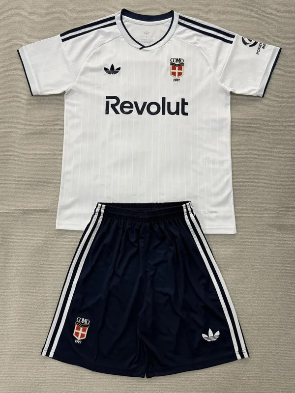 26-27 Como Away Kids Soccer Jersey