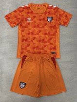 26-27 Sunderland Orange Goalkeeper Kids Soccer Jersey