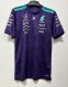 2026 F1 Benz New Pattern Short Sleeve Racing Suit