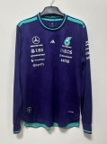 2026 F1 Benz New Pattern Long Sleeve Racing Suit