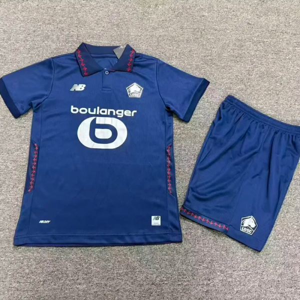 26-27 Lille Third Kids Soccer Jersey