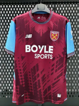 26-27 West Ham Home Fans Soccer Jersey