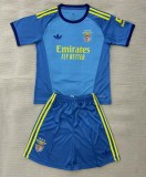 26-27 Benfica Blue GoalKeeper Kids Soccer Jersey
