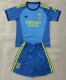 26-27 Benfica Blue GoalKeeper Kids Soccer Jersey