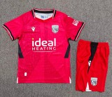 26-27 West Brom Away Kids Soccer Jersey