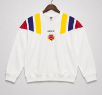 2026 Colombia White Hoodie (无帽卫衣)