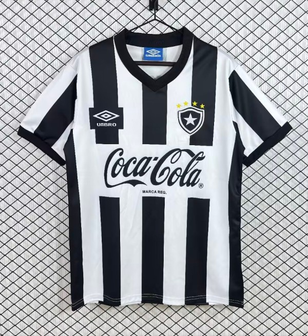 1989 Botafogo Home Retro Soccer Jersey
