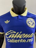 26-27 Club America Blue 110th Anniversary Edition Player Version Soccer Jersey