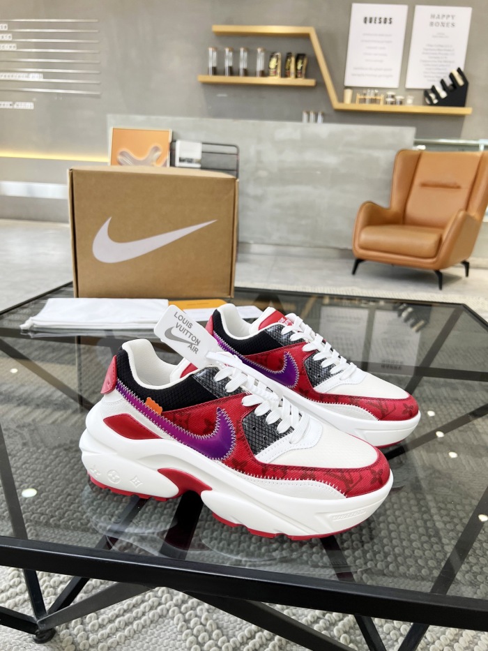 Men L*ouis V*uitton x NIKE Sneakers ( high-end)