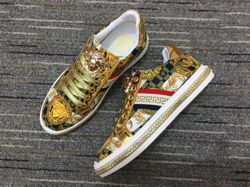 Brenndasneakers Men V*ersace Top Sneakers