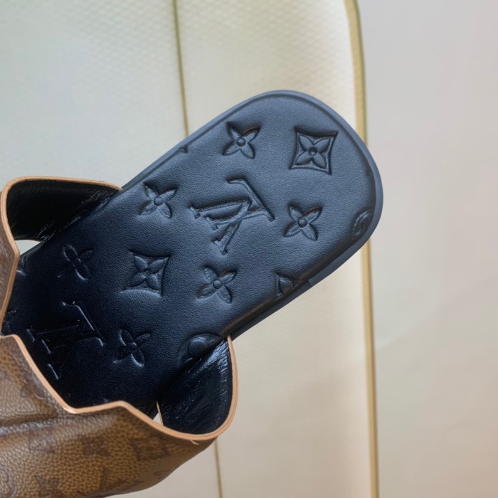 Men L*ouis V*uitton Top Slippers (New Arrivals)
