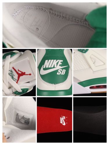 Nike Air Jordan 4 aj4 ( high-end ) Pine Green