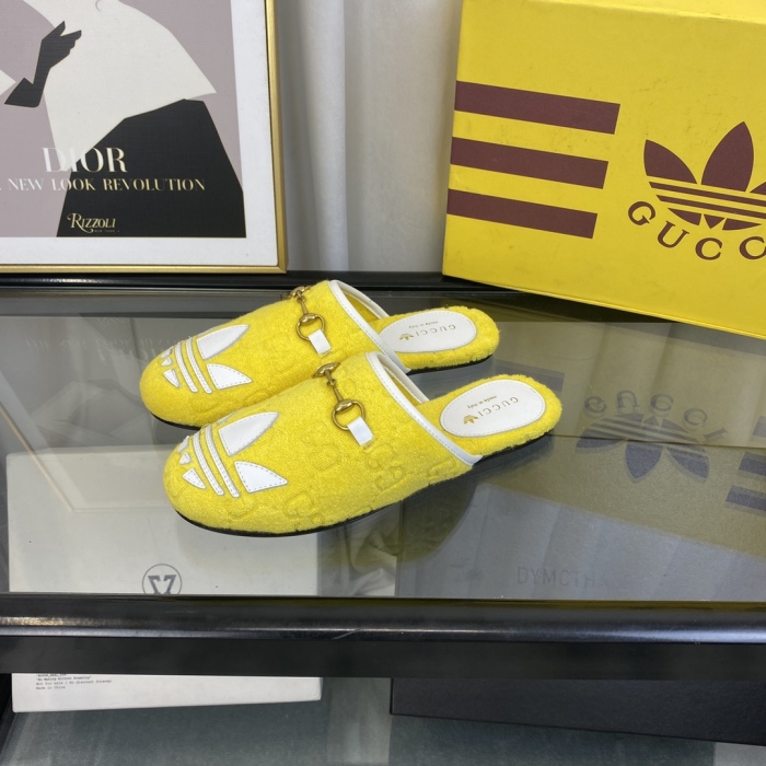 Women G*ucci A*didas Slippers (Brenndasneakers)