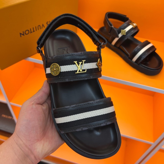Men L*ouis V*uitton Top Slippers (New Arrivals)