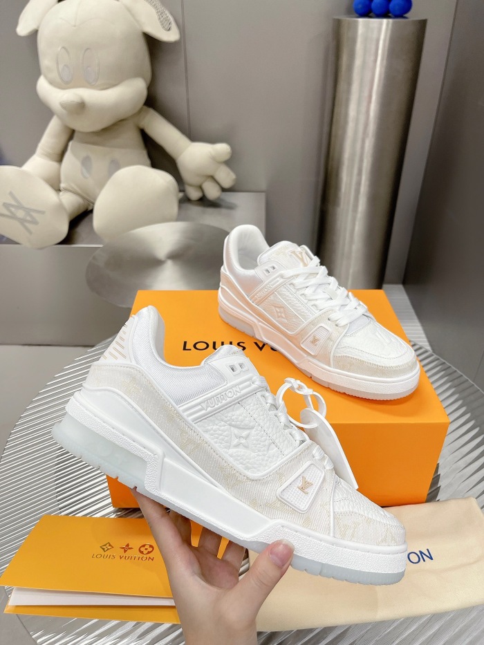 Men Women L*ouis V*uitton Top Sneaker (high-end)