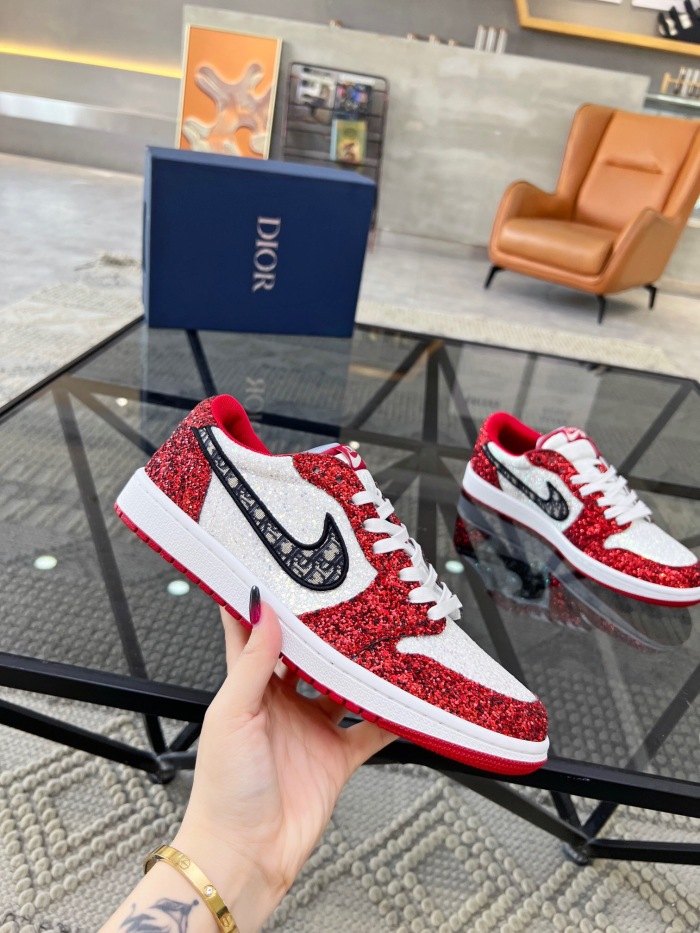 Free shipping high-end Men D*ior Top Sneakers