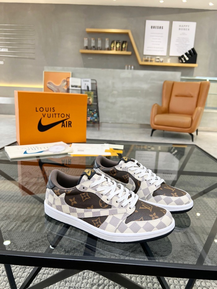 Men L*ouis V*uitton x NIKE Sneakers ( high-end)
