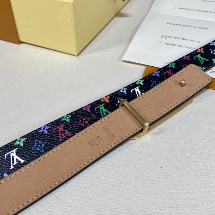 Brenndasneakers L*ouis V*uitton Belts Top Quality 25MM
