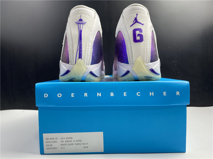 Brenndasneakers Air Jordan 14“Doernbecher”