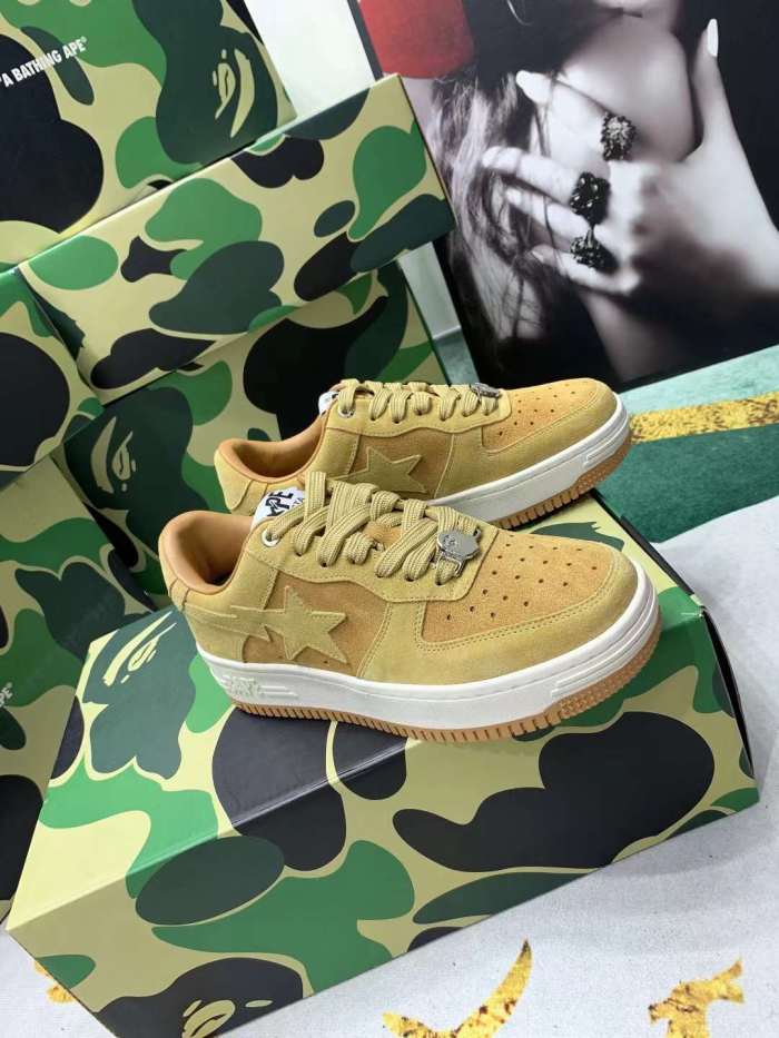 Men Women B*ape sta low Top Sneaker ( high-grade)
