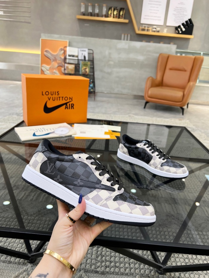 Men L*ouis V*uitton x NIKE Sneakers ( high-end)