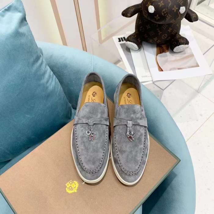 Men Women L*oro P*iana Top Loafer （Brenndasneakers）
