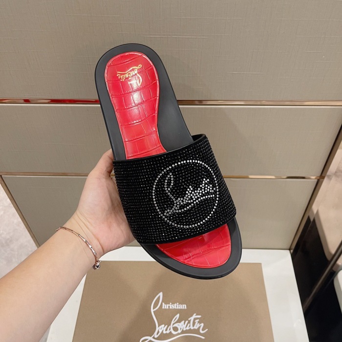 New Arrivals Men C*hristian L*ouboutin Top Quality slippers