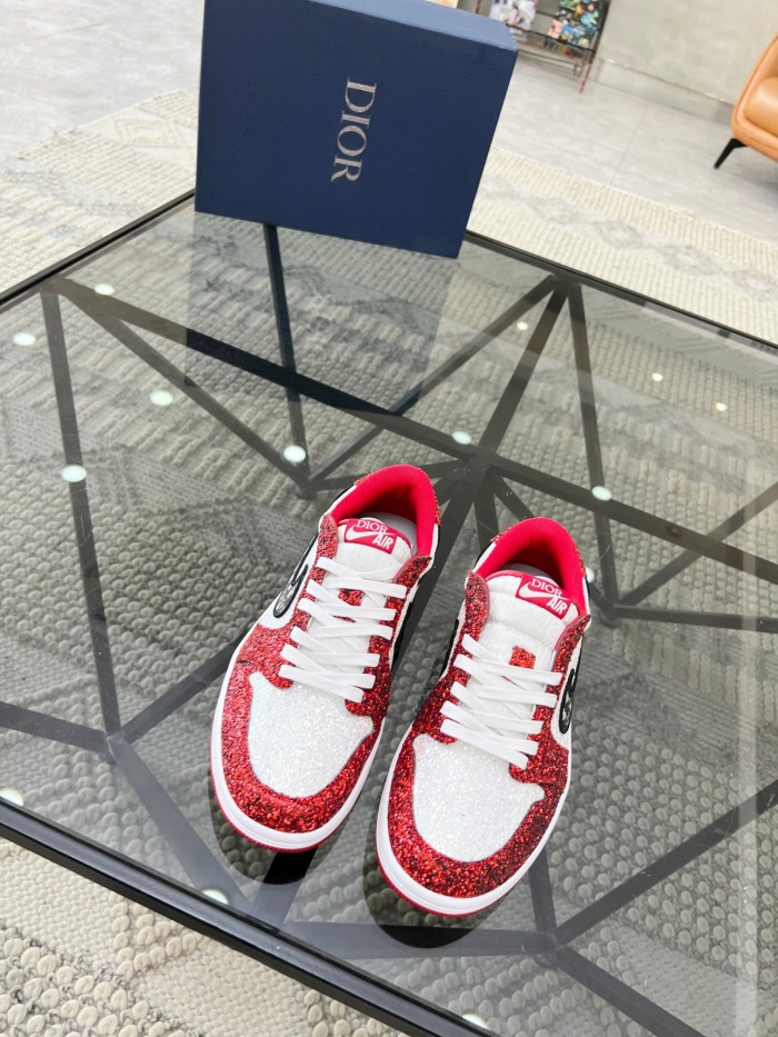 Free shipping high-end Men D*ior Top Sneakers