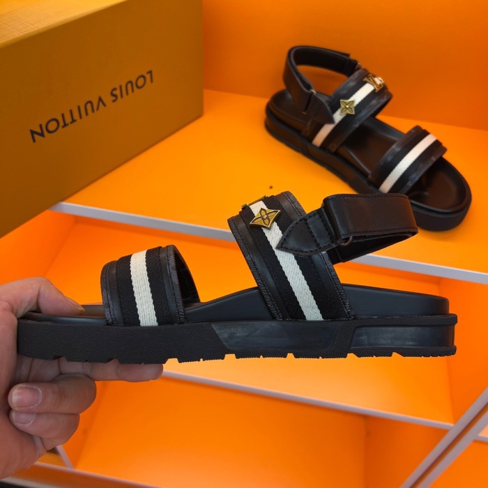Men L*ouis V*uitton Top Slippers (New Arrivals)