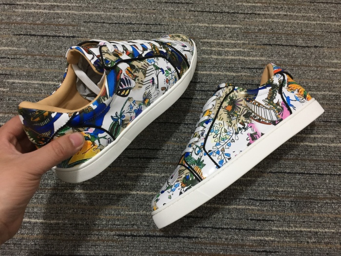 Brenndasneakers Men C*hristian L*ouboutin Low Top Sneaker