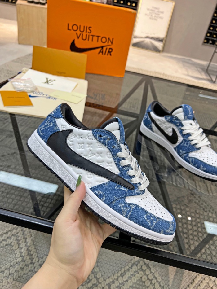 Men L*ouis V*uitton x NIKE Sneakers ( high-end)