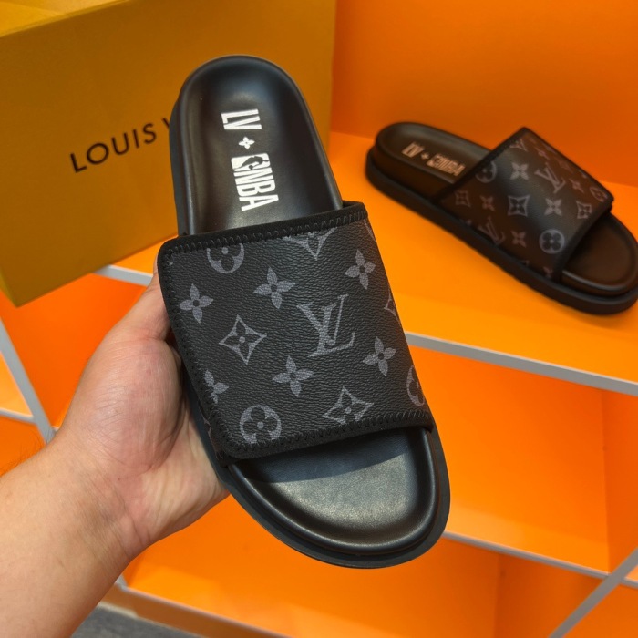 Men L*ouis V*uitton Top Slippers (New Arrivals)