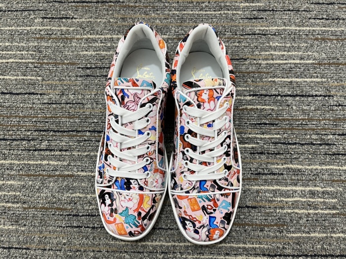 Brenndasneakers Men C*hristian L*ouboutin Low Top Sneakers