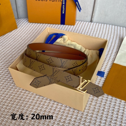 Brenndasneakers L*ouis V*uitton Belts Top Quality 20MM