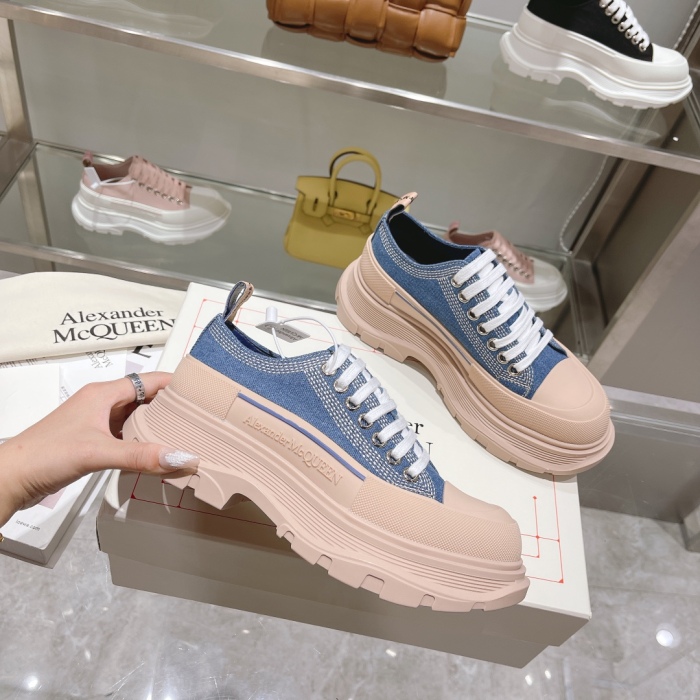 Men Women A*lexander M*cqueen Top Sneaker （ Brenndasneakers ）