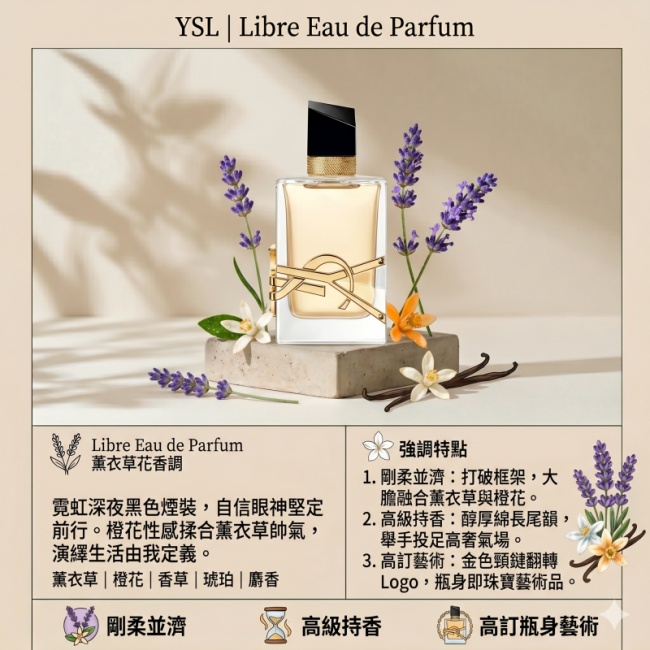 YSL 聖羅蘭 Libre 自由之水女性淡香精