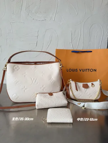Louis Vuitton three piece bag set