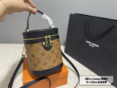 Louis Vuitton Cylinder Bag Classic Cannes Cylinder Bag Rice Bucket Bag