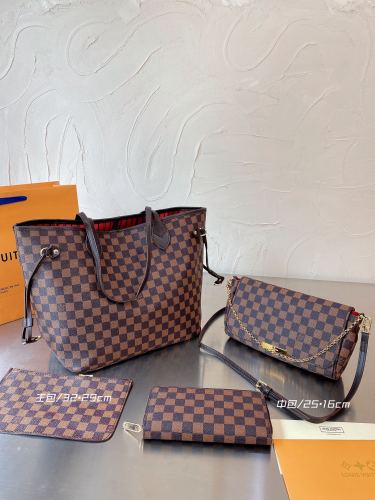 LOUIS VUITTON 3-piece combination bag