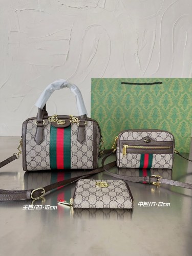 GUCCI 3-piece combination bag