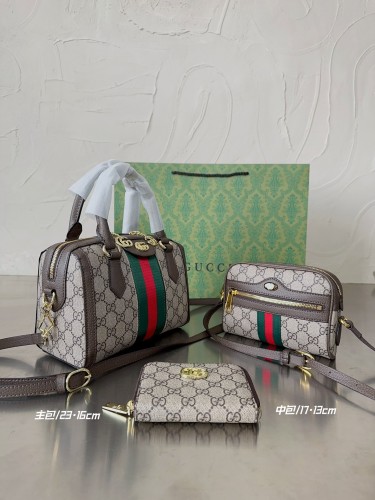 GUCCI 3-piece combination bag