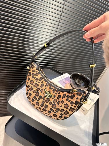 Prada Underarm Bag Leopard Color