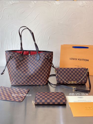 LOUIS VUITTON 3-piece combination bag