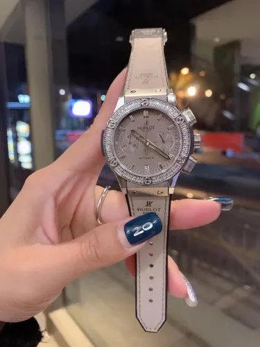 Square Diamond Full Diamond HUBLOT - Hublot 38mm Timing Women's Watch