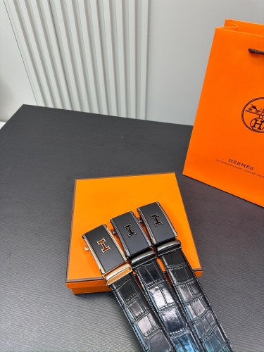 Hermes! High version! Belt, cowhide belt