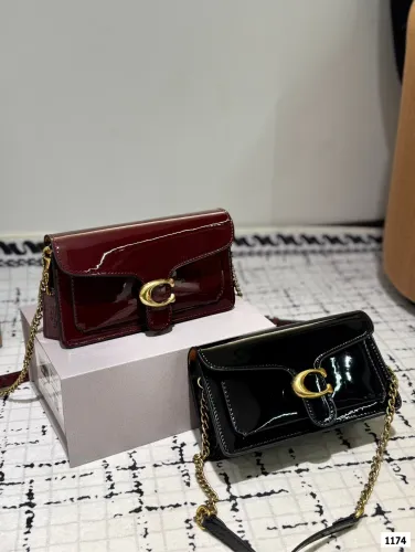Coach Shiny Leather 20 Chain Dionysus Bag