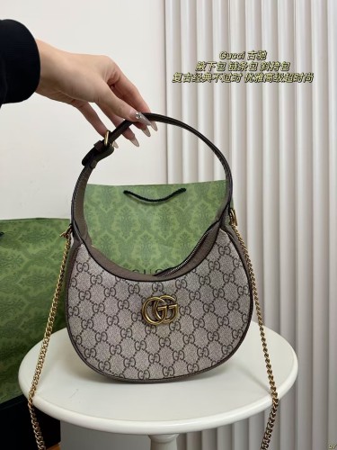 GUCCI Underarm Bag Chain Strap Bag Crossbody Bag
