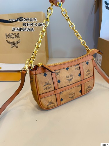 MCMDelmyVisetos Underarm Bag MCM new mahjong bag