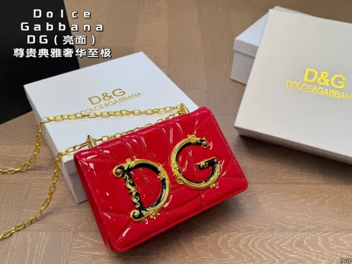 Dolce & Gabbana  Dolce&Gabbana DG leather reflective crossbody bag